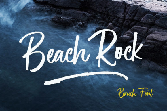 Beach Rock: A Script Font for Modern Branding