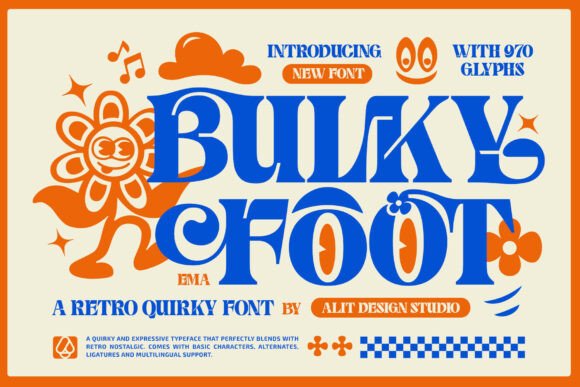 Bulky Foot: Bold Typography for Unforgettable Brands