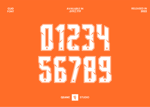 Clio: The Dynamic Font for High-Impact Sports Branding