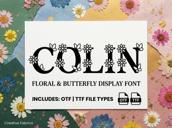Colin: A Typeface with a Natural-and-Cheerful Soul