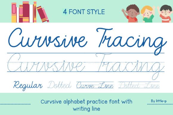 Curvsive Tracing: A Handwriting Practice Font for Educators
