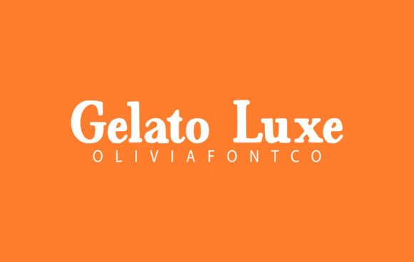 Gelato Luxe: A Handwritten Font for Authentic Design