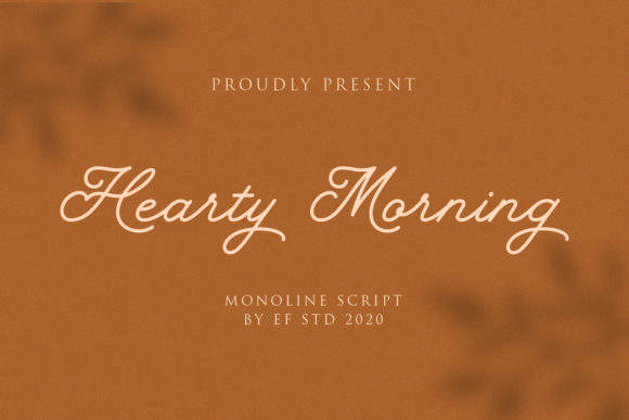 Hearty Morning: The Handwritten Font for Authentic Brand Stories