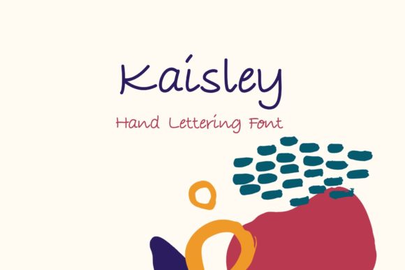 Kaisley Font: Your Handwritten Design Secret Weapon