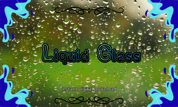 Liquid Glass Font: Capture the Moody Beauty of Rainy Windows
