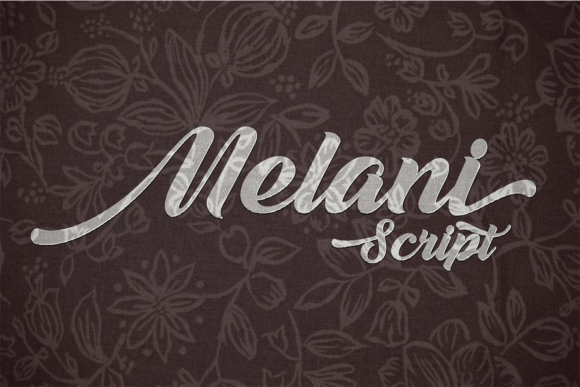 Melani Script: The Bold Brush Typeface for Modern Brands