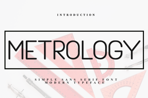 Metrology: A Festive Typeface for Holiday & Brand Design
