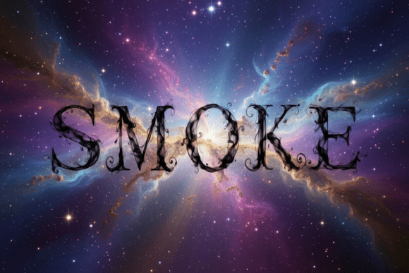 Smoke: A Font for Mystical Branding and Dark Aesthetics