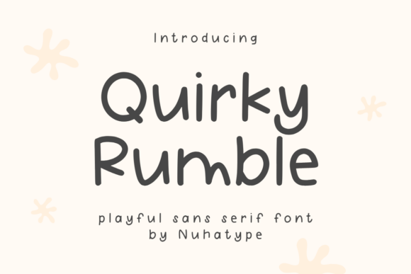 The Understated Charm of Quirky Rumble: A Font for Modern Creators