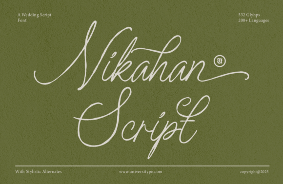 UT Nikahan Script: Your Wedding Typography's Missing Piece